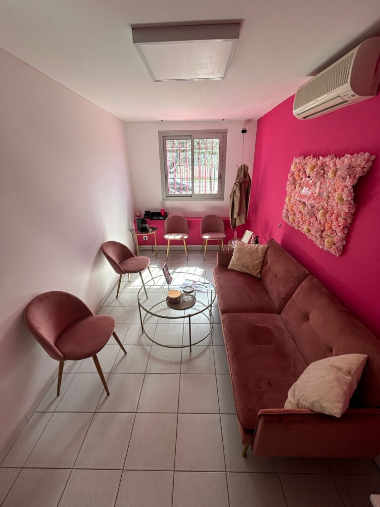 espace attente pink pare brise 3